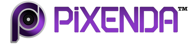 a purple text on a black background