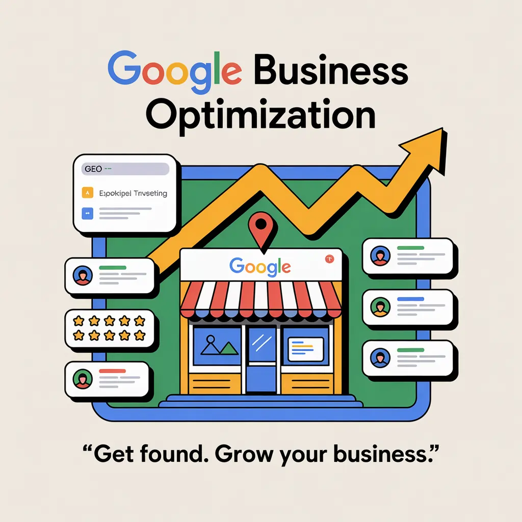 A Graphic Google Business Optimization