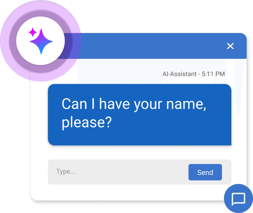 AI-Assisted Lead Capture 7 PiXENDA’s AI-powered web chat