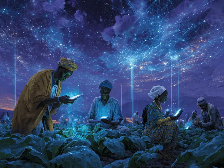 The Future of AI: Building the Human Energy Grid 2 Photorealistic scene of diverse people worldwide 03dc185