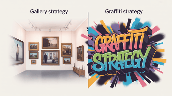 a modern flat design illustration visual