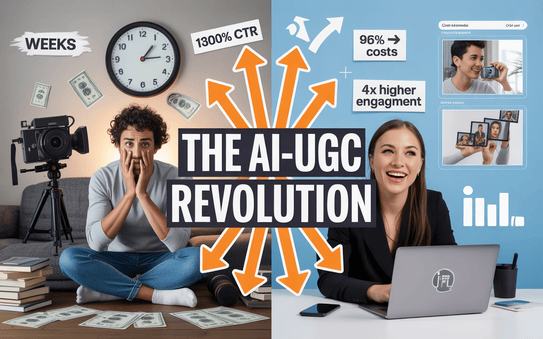 AI UGC performance statistics